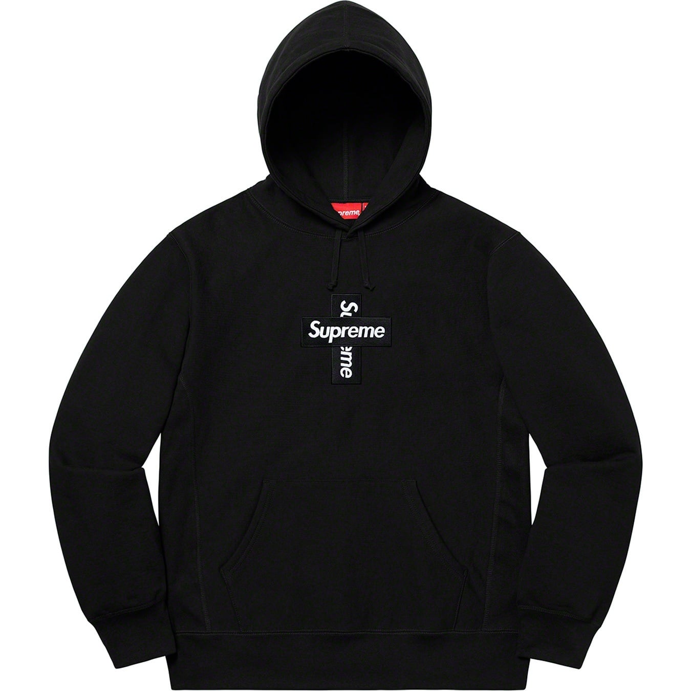 Cross Box Logo Hooded Sweatshirt view 7